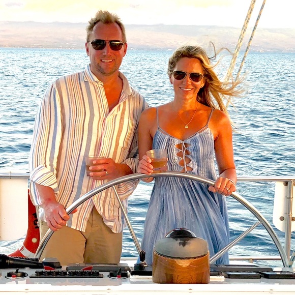 Revolve Indah Imagine in blue. Size XS. - Picture 5 of 5